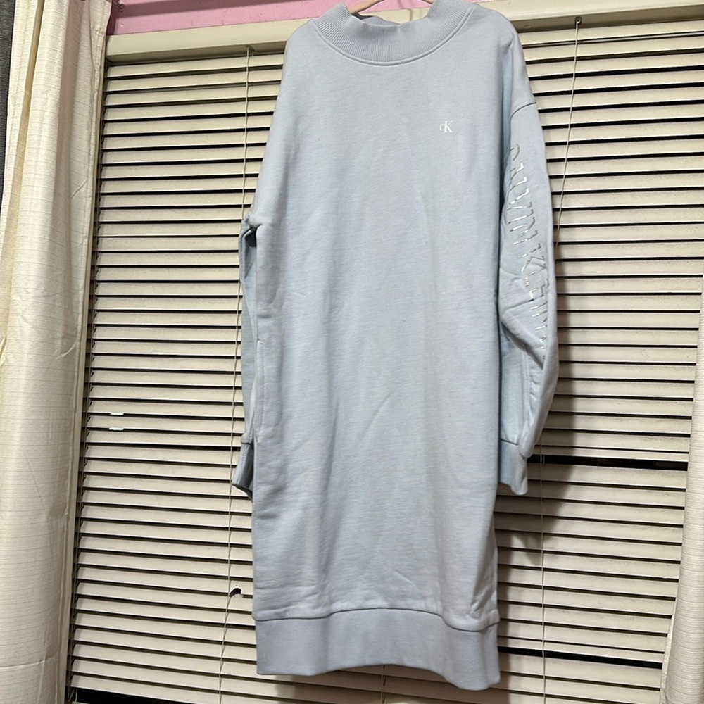 Girls Calvin Klein dress with pockets NWT